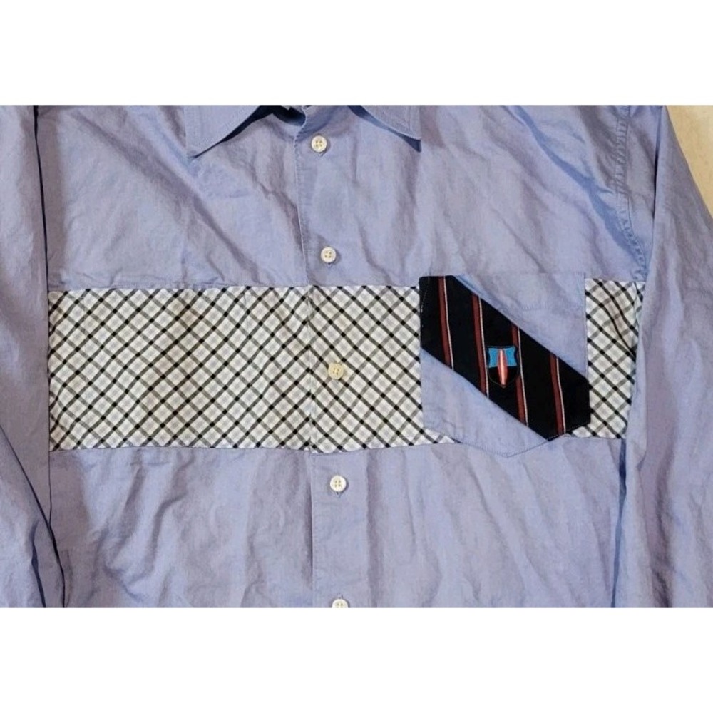 ROBERT GRAHAM FLIP CUFF MENS COTTON BUTTON DOWN SIZE XL - Picture 7 of 10